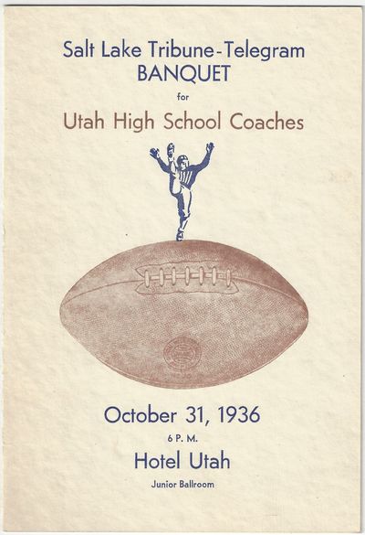 Banquet for Utah High School Coaches