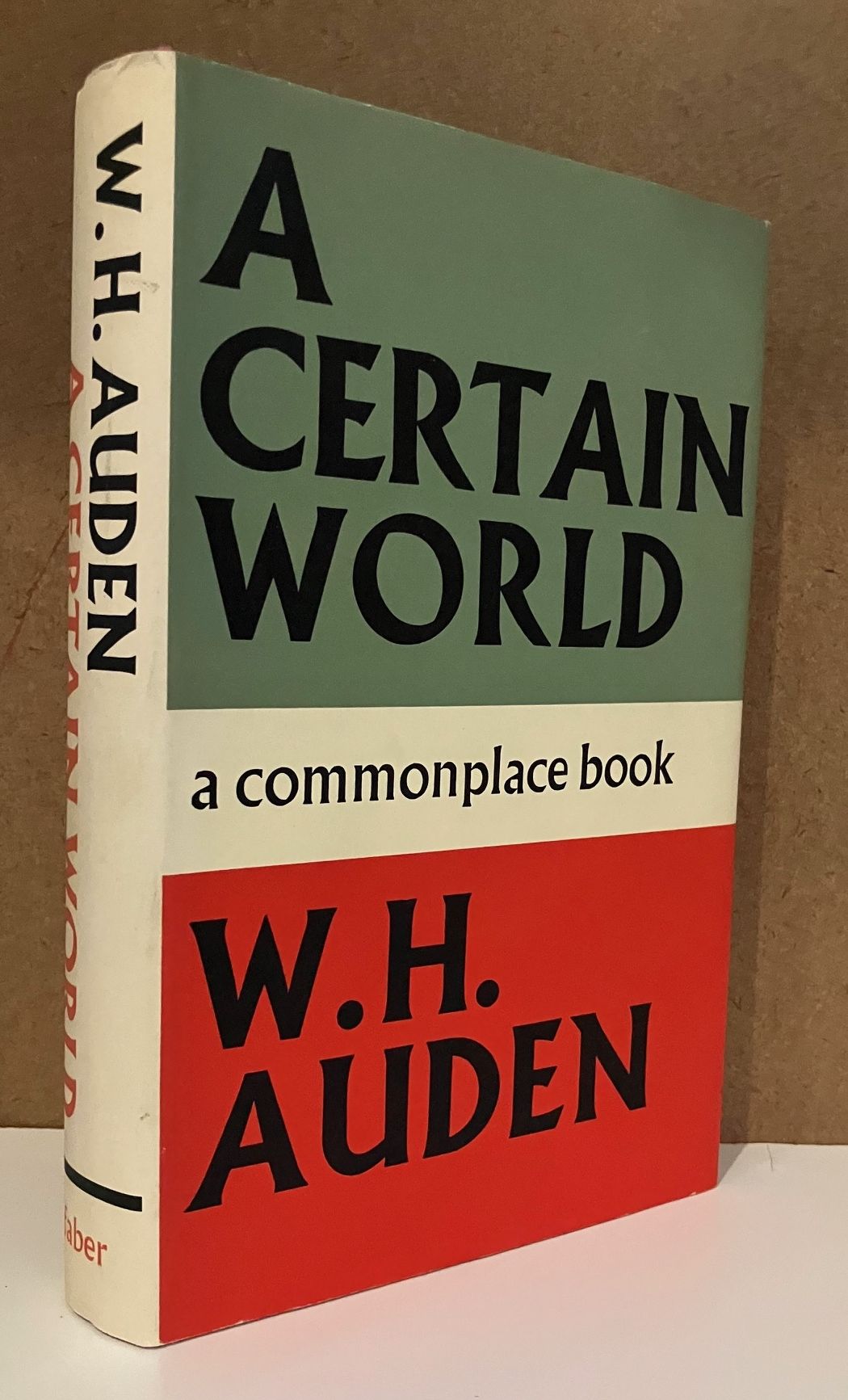 A Certain World / W H Auden / Faber / 英語 A Certain World: A Commonplace Book by W.H. Auden | Goodreads