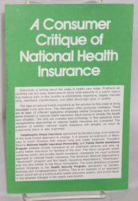 image of A Consumer Critique of National Health Insurance