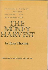 The Money Harvest by THOMAS, Ross - 1975