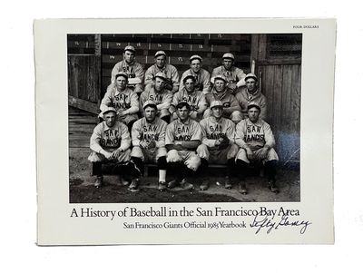 A History of Baseball in the San Francisco Bay Area: San Francisco Giants Official 1985 Yearbook