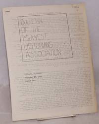 Bulletin of the Midwest Historians Association: Number 1, Feb. 20, 1975 by Socialist Workers Party Internationalist Tendency - 1975 - from Bolerium Books Inc., ABAA/ILAB (SKU: 159150)
