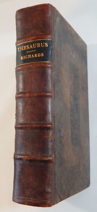 Antiquae Linguae Britannicae Thesaurus: Being a British, or Welsh-English Dictionary....