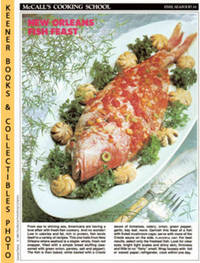 image of McCall's Cooking School Recipe Card: Fish, Seafood 16 - Baked Stuffed Red Snapper With Creole Sauce : Replacement McCall's Recipage or Recipe Card For 3-Ring Binders : McCall's Cooking School Cookbook Series