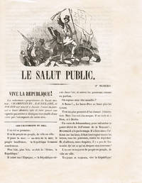 Le Salut public. Reproduction en fac-similÃ© avec une prÃ©face de Fernand VandÃ©rem. by Baudelaire, Charles - VandÃ©rem, Fernand (prÃ©f.) - 1925