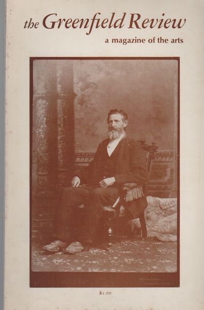 THE GREENFIELD REVIEW - Vol. 1 No. 1 - Spring 1970