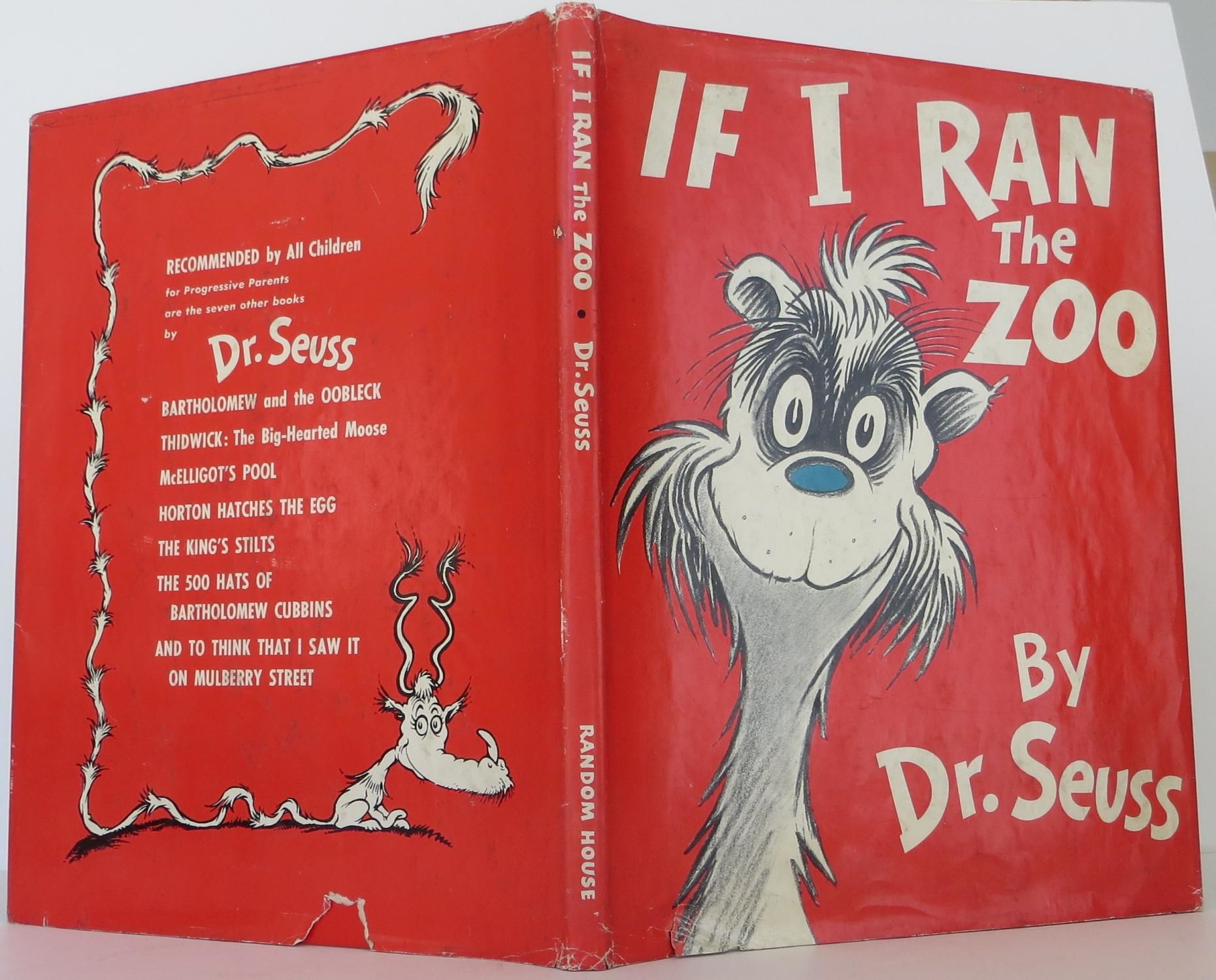 BIBLIO If I Ran the Zoo by Dr. Seuss Hardcover