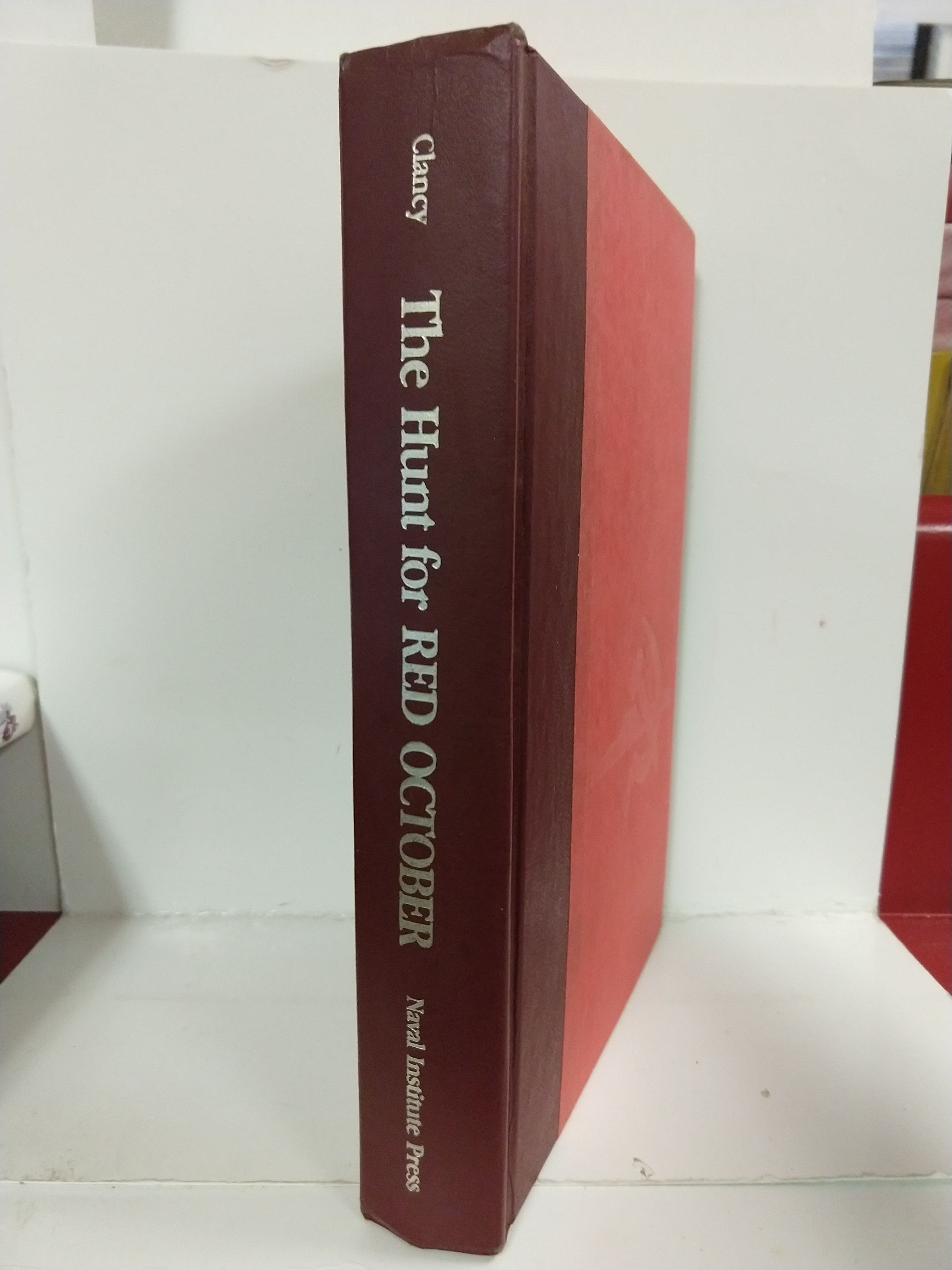 BIBLIO The Hunt for Red October A Novel by Tom Clancy BOOK CLUB