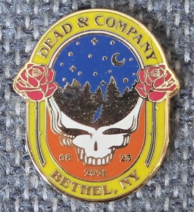 Dead and Company - 2021 - Pin - Bethel, NY - Bethel Woods Center for the Arts, August 23, 2021