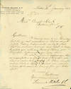 Letter signed to Charles T. Bright and Latimer Clark