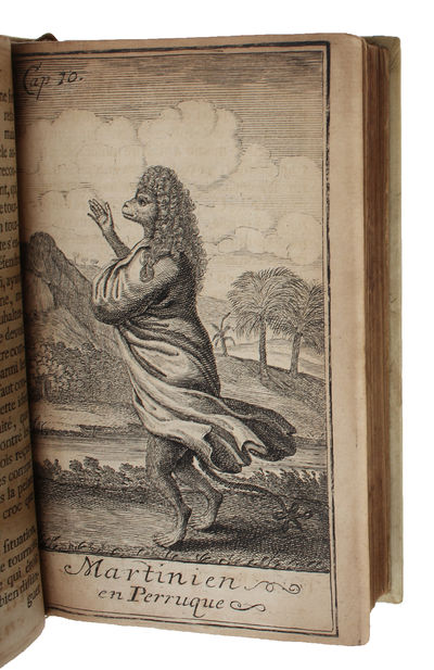 Voyage de Nicolas Klimius dans le Monde Souterrain, contenant une nouvelle téorie de la Terre, et l`Histoire d´une cinquiême Monarchie inconnue jusqu' à-present. Ouvrage tiré de la Bibliothéque de Mr. B. Abelin; et traduit du Latin par Mr. De Mauvillon. (photo 5)