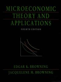Microeconomic Theory and Applications
