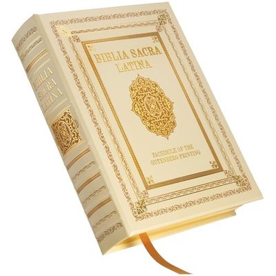 The Gutenberg Bible Hardcover | 2017 | Easton Press | Biblio - Biblio