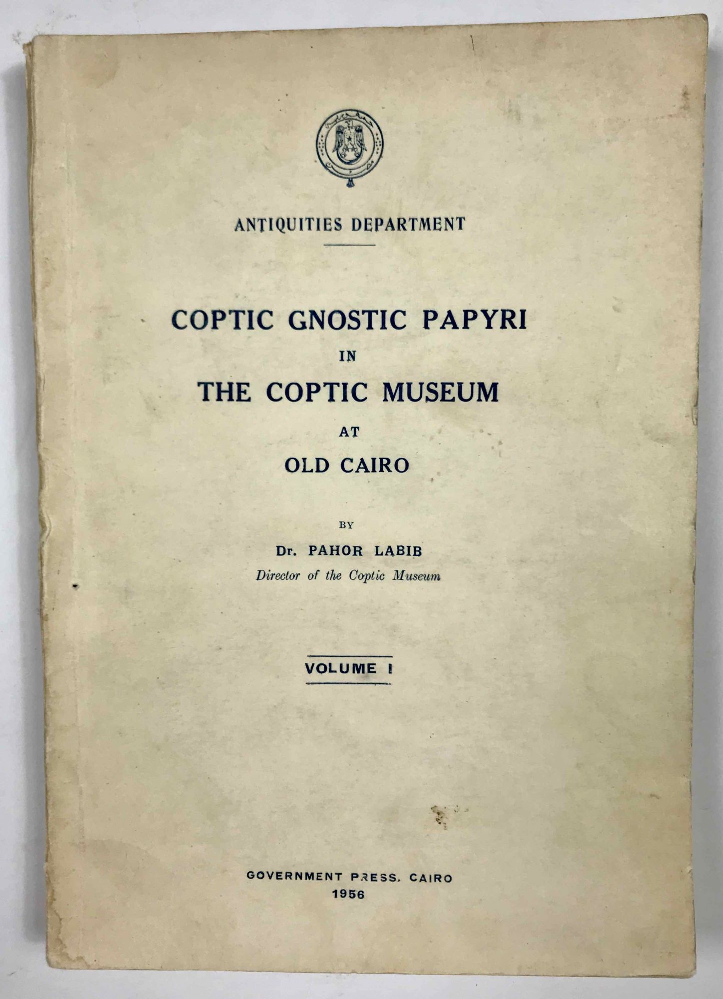 The Coptic Gnostic Library: Volume 1