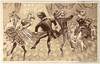 Cercle Francais de l'Harmonie Admit One with Anthropomorphized Dancing Animals