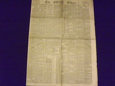 The Chicago Times. Tuesday, January 3, 1865. Volume X. Number 14. The Capture of Savannah.