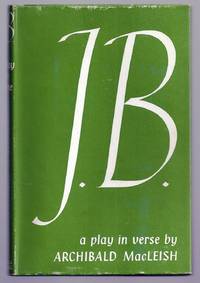 cover of J. B. A Play in Verse