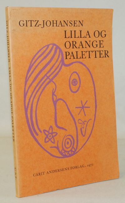 Lilla og orange paletter.
