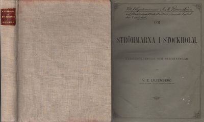 OM STRÖMMARNA I STOCKHOLM. Undersökningar och…
