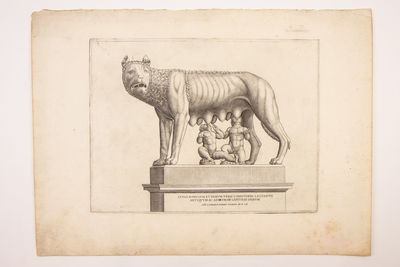 The She-wolf with Romulus and Remus; (photo 2)