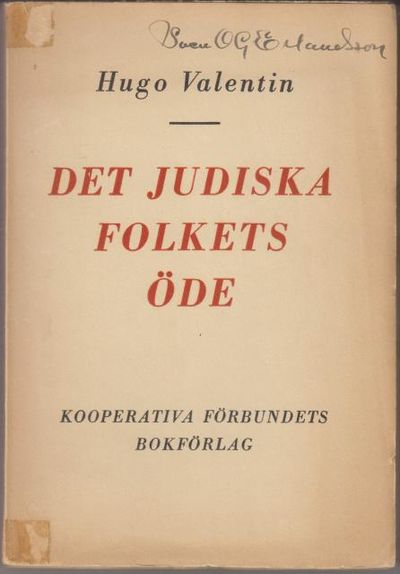 Det judiska folkets öde. Forntid - nutid -…