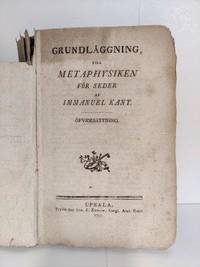 Grundläggning, till metaphysiken för seder.…
