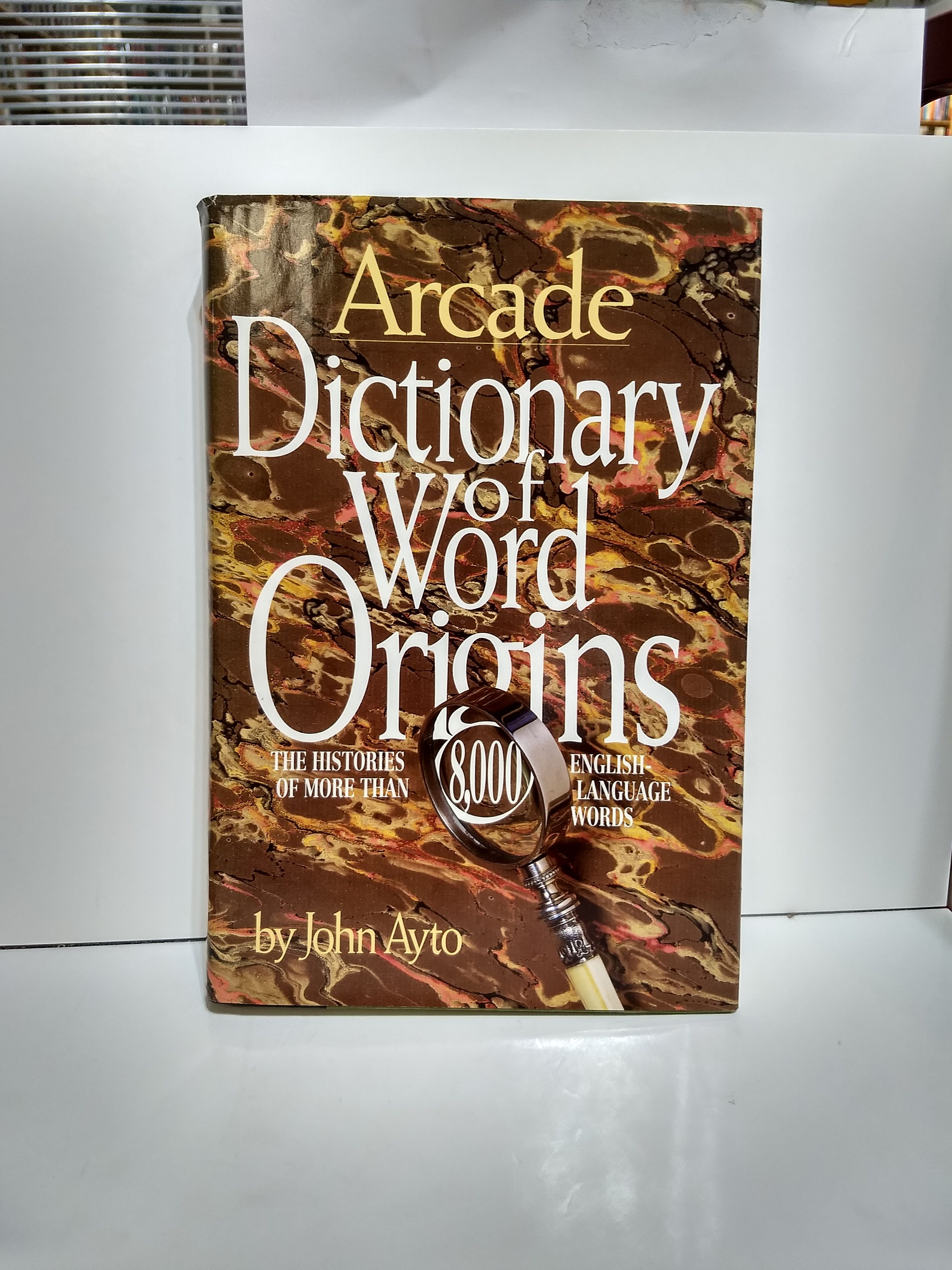 Dictionary of Word Origins by John Ayto Hardcover 1991 from Fleur