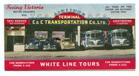 cover of White Line Tours flyer