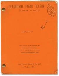 Sirocco (Original screenplay for the 1951 film noir) by Humphrey Bogart, Marta Toren, Lee J. Cobb (starring); Curtis Bernhardt (director); Joseph Kessel (novel); A.I. Bezzerides, Hans Jacoby (screenwriters) - 1950