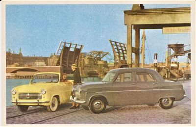 Postkort. Consul 1954