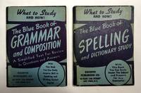 image of 1944 Blue Book Grammar & Composition & Blue Book Spelling & Dictionary Study