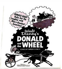 Walt Disney Donald and the Wheel U.S. Press Book 1961 by Walt Disney - 1961