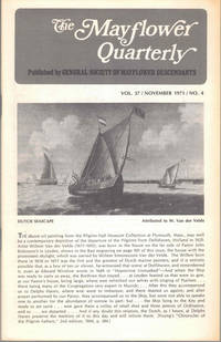 The Mayflower Quarterly Vol. 37 No. 4, November 1971
