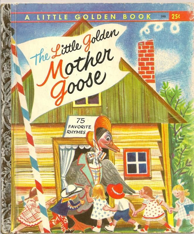 Little golden Mother Goose (Little golden books) by illus: Feodor