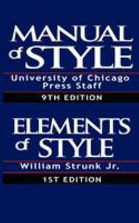 The Chicago Manual of Style and the Elements of Style, Special Edition