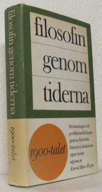 Filosofin genom tiderna IV. 1900-talet.