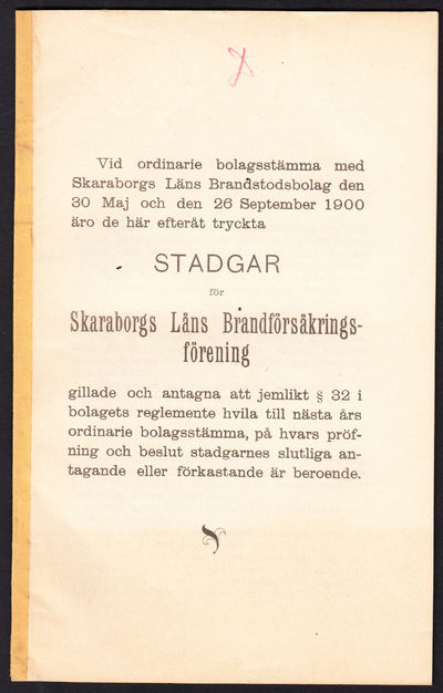 Vid ordinarie bolagsstämma med Skaraborgs läns…