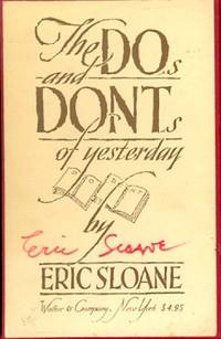 The Dos and Dont's of Yesterday -Do: a Little Book of Early American Know-How &...