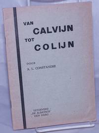 Van Calvijn tot Colijn