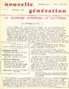 Nouvelle Génération. La Jeunesse Interroge Le Lettrisme. No. 1 (January/February 1962) through No. 2 (March/April 1962) (all published)