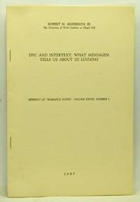 Epic and Intertext: What Mensagem Tells Us about Os Lusíadas. Offprint article from Romance...