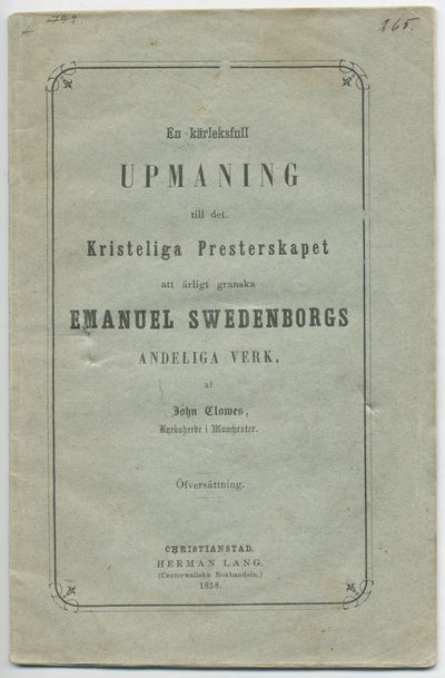 En kärleksfull upmaning till det kristeliga…