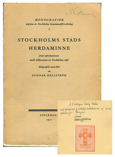 Stockholms stads herdaminne från reformationen…