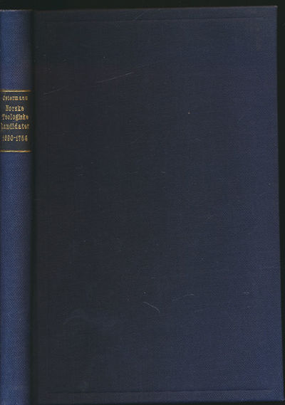 Norske teologiske kandidater . ca. 1690 - 1754.…