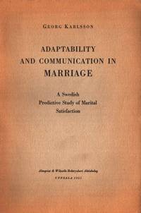 Adaptability and Communication in Marriage. A…