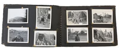 Black U.S. Army Soldier's Vietnam Era Photo Album, 92 Photographs from Virginia and Vietnam, late 1960s to early 1970s