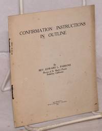 image of Confirmation Instructions in Outline