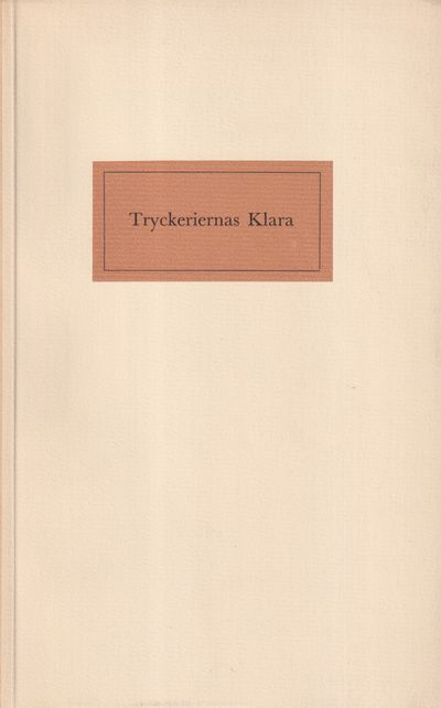 Tryckeriernas Klara [denna kåserande…