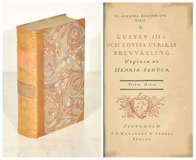 Gustav III:s och Lovisa Ulrikas brevväxling.…