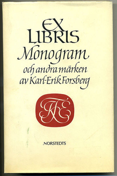 Exlibris, monogram och andra märken. Under…